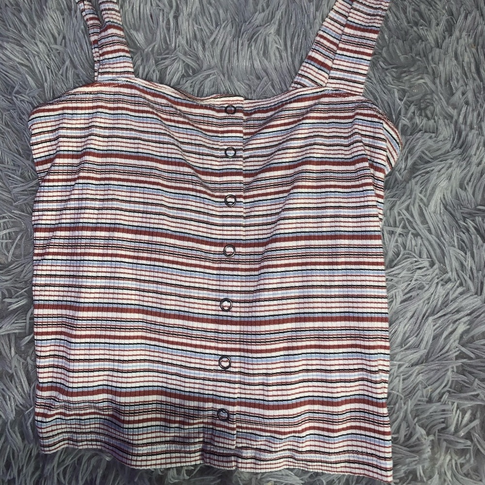 American Eagle striped tank top